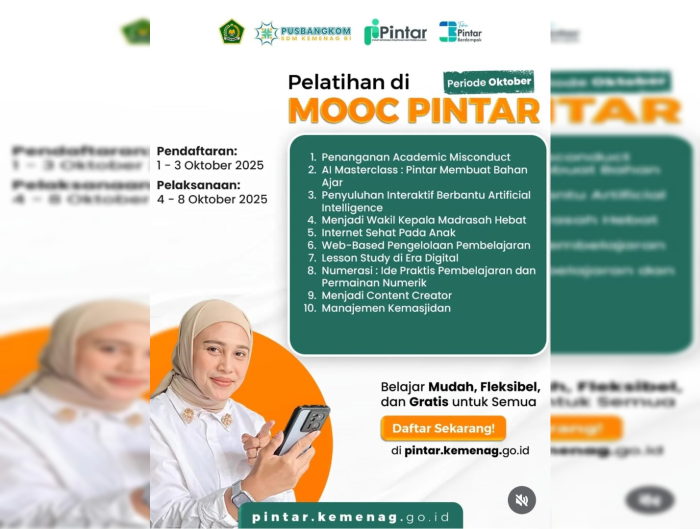 Guru MTsN 2 Bungo Ikuti Pelatihan MOOC Pintar Oktober