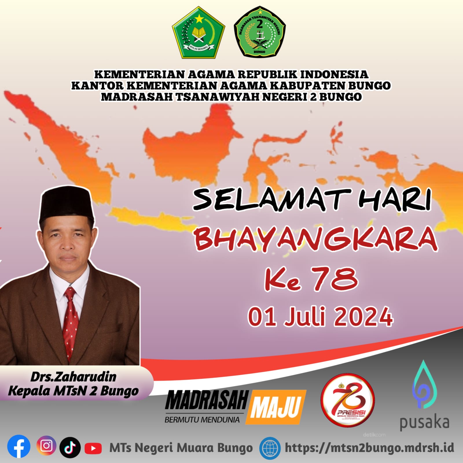 SELMAT HARI BHAYANGKARA KE 78
