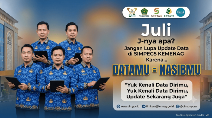 Optimalkan Pelayanan, Kemenag Dorong Pemutakhiran Data Mandiri Melalui SIMPEG5