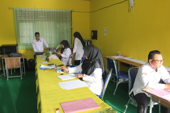 Pastikan Ujian Lancar, Panitia UM MTsN 2 Bungo Matangkan Persiapan Teknis Hari Ini