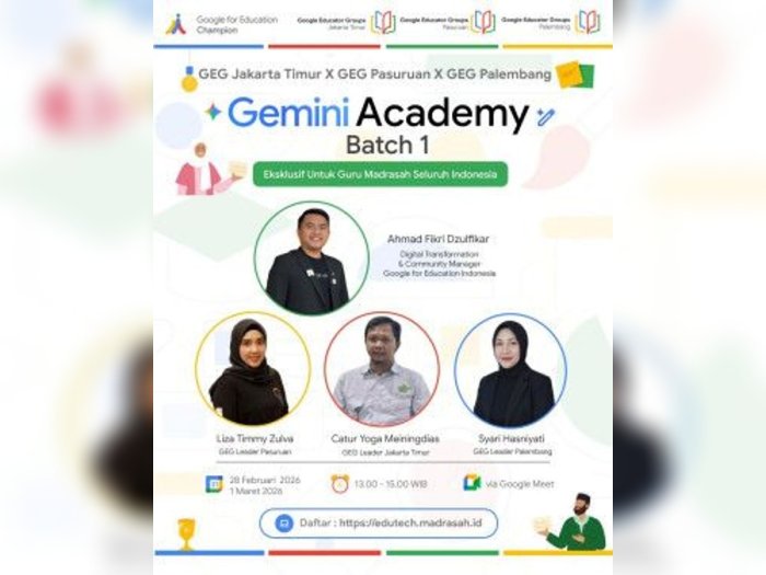 Songsong Era Digital, MTsN 2 Bungo Siap Terjunkan Tenaga Pendidik di Ajang Internasional Gemini Academy
