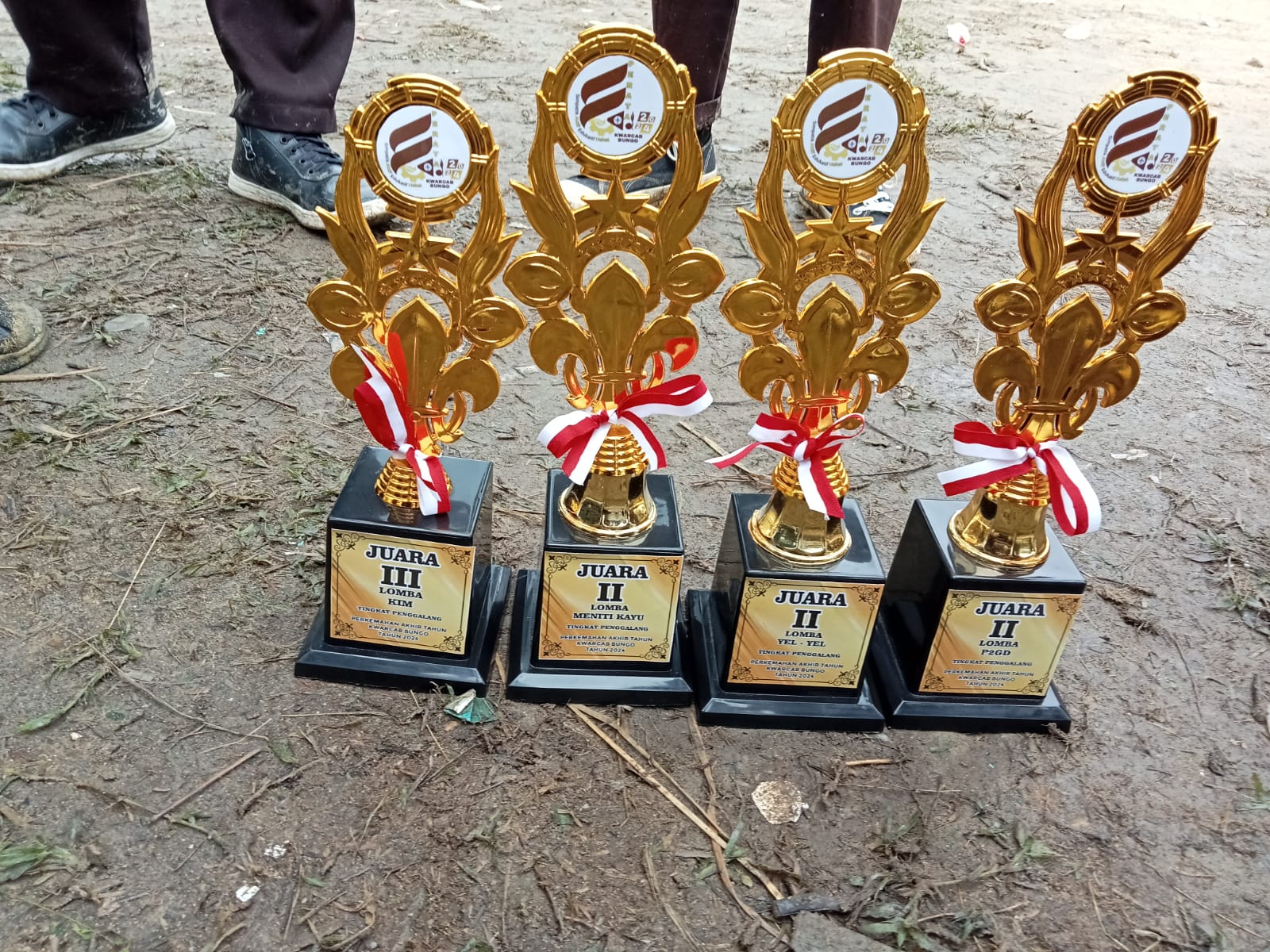 BERHASIL MEMBAWA PIALA DI ACARA PERATA AKHIR TAHUN DI KABUPATEN BUNGO TAHUN 2024 