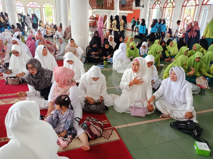 MTsN 2 Bungo Meriahkan Tabligh Akbar Maulid Nabi