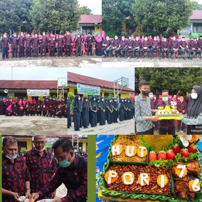 MEMPERINGATI HARI GURU NASIONAL KE 76 DI MTsN 2 BUNGO