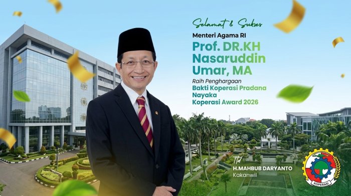 Selamat Atas Penghargaan Menteri Agama RI Selamat Atas Penghargaan Menteri Agama RI