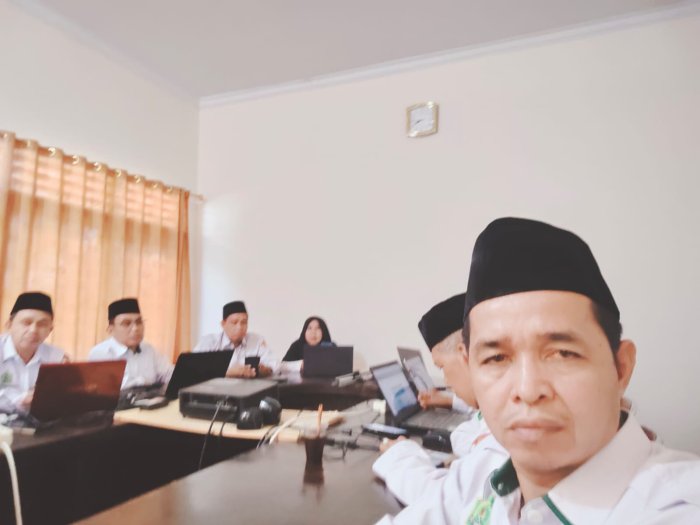 Kepala MTsN 2 Bungo Hadiri Rapat Persiapan Aksioma di Kemenag Kabupaten Bungo