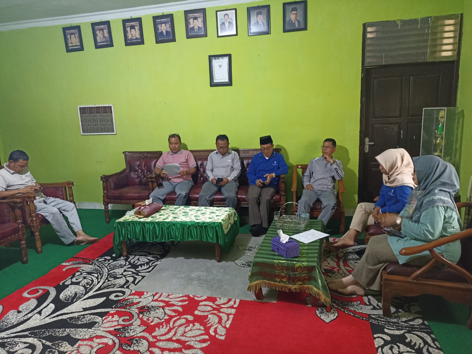 MTsN 2 BUNGO GELAR RAPAT PANITIA UNTUK MATANGKAN PERSIAPAN UJIAN 