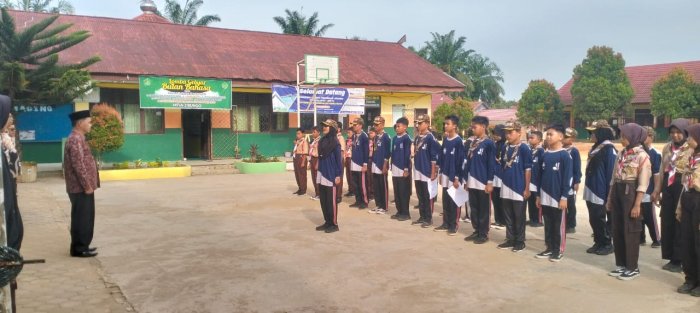 MTsN 2 Bungo Lepas Pramuka ke Jambore Candika Bungo