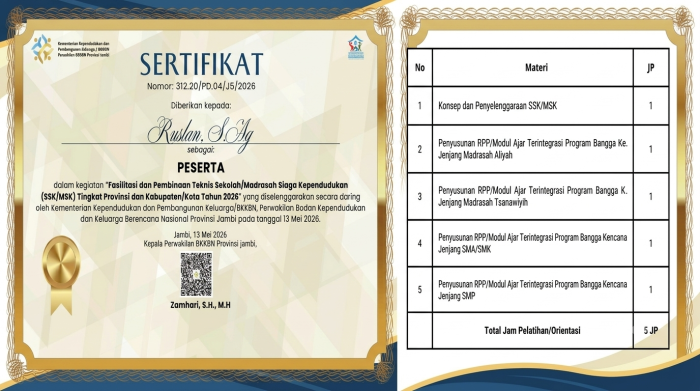 Berhasil mendapatkan sertifikat Berhasil mendapatkan sertifikat