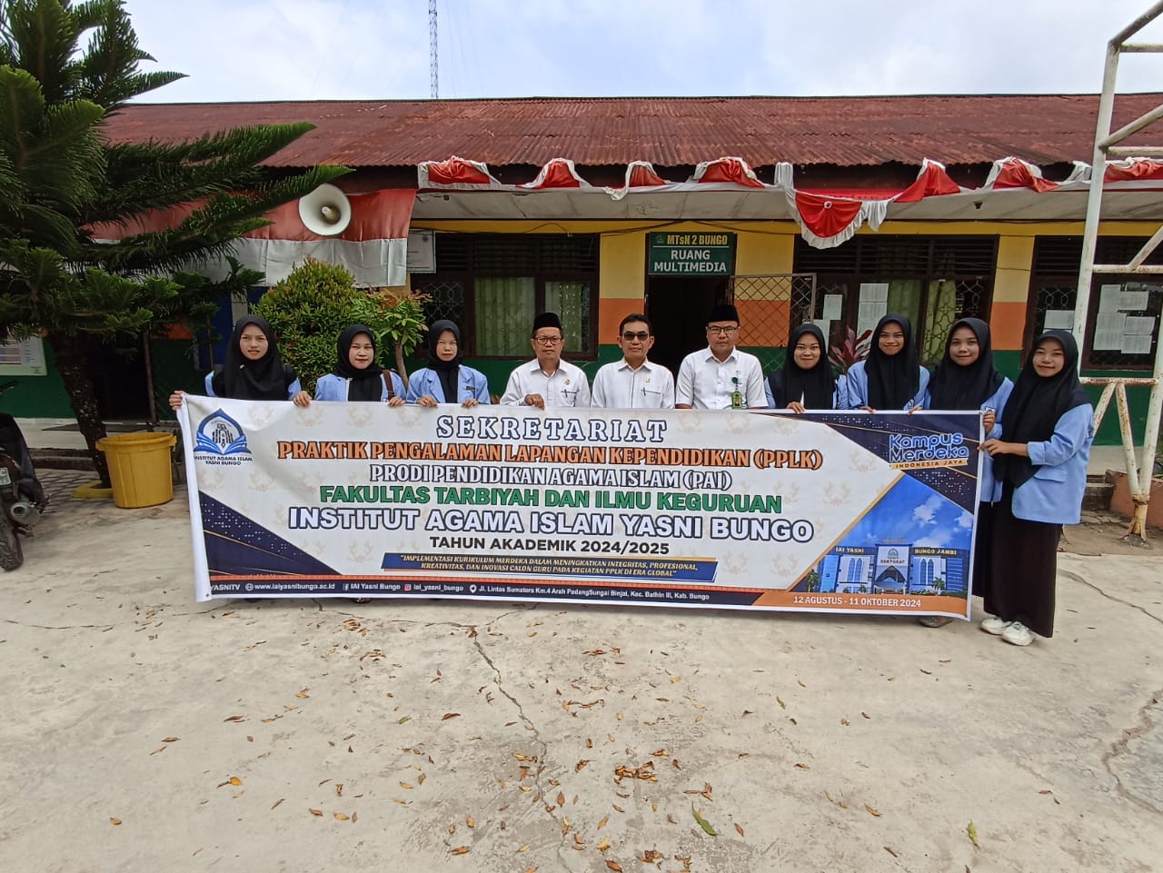 KEDATANGAN PENGALAMAN PAPANGAN KEPENDIDIKAN (PPLK) DARI INSTITUT AGAMA ISLAM YASNI BUNGO 