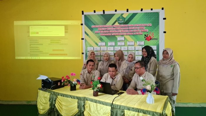 MTsN 2 Bungo Canangkan Zona Integritas Menuju WBK dan WBBM