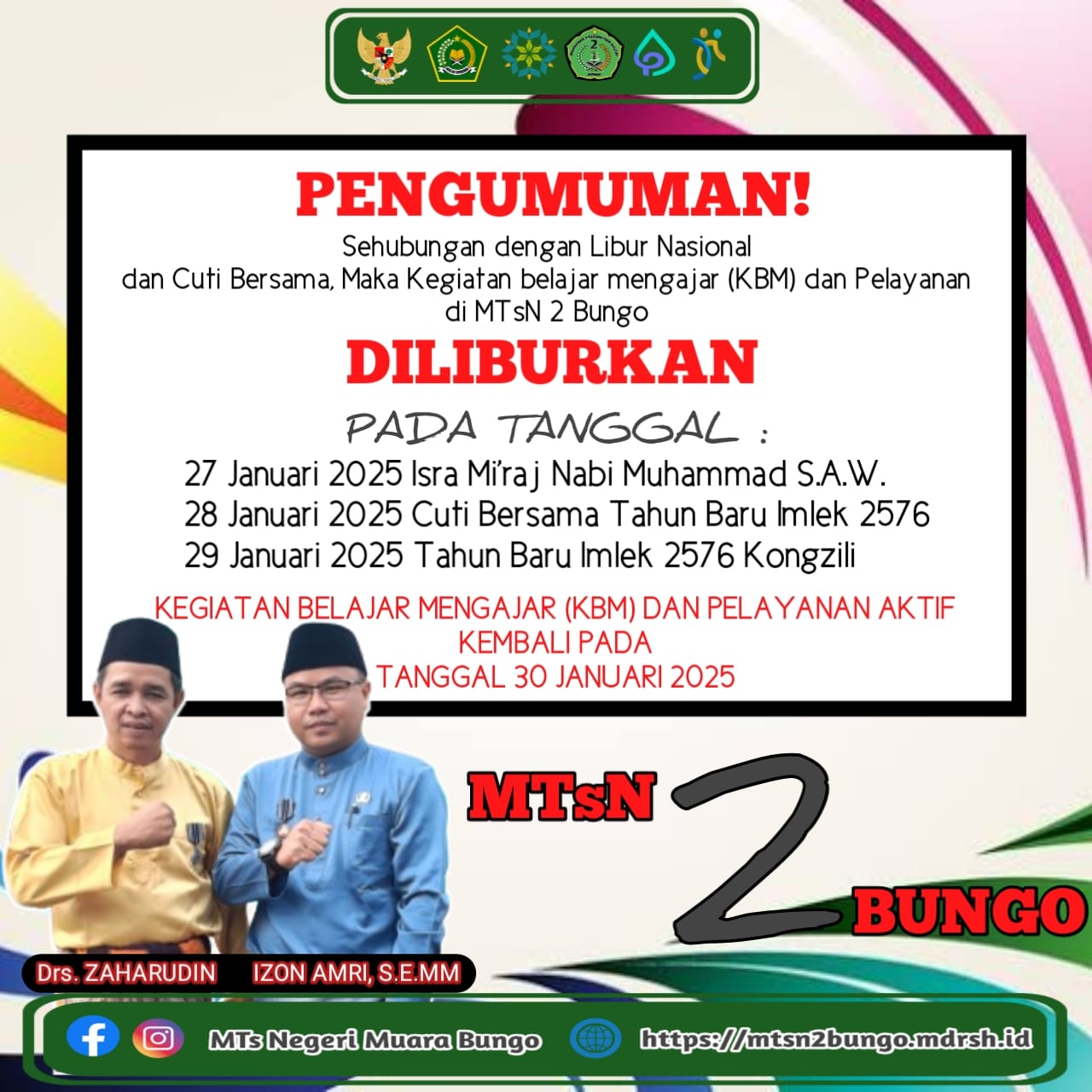 PENGUMUMAN PENTING PENGUMUMAN PENTING