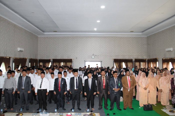 Keluarga Besar MTsN 2 Bungo Hadiri Tasyakuran HAB ke-80 Kementerian Agama