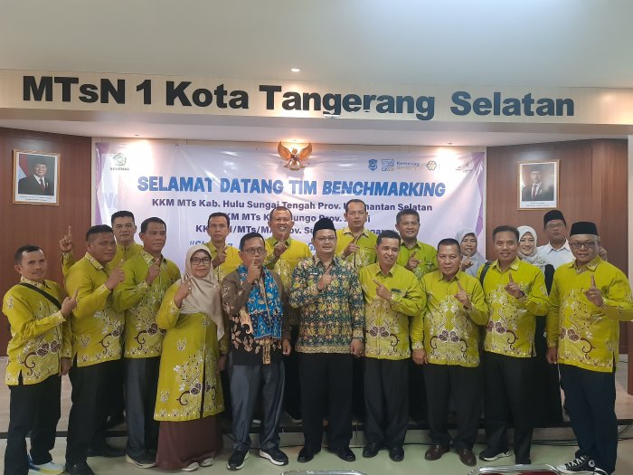 Tim KKM MTs Bungo Apresiasi Sambutan di MTsN 1 Tangsel