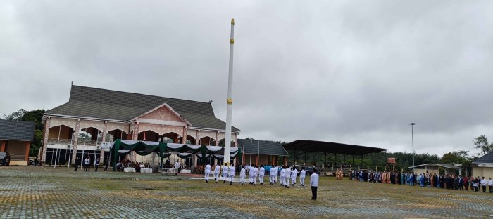 MTsN 2 Bungo Ikuti Upacara HAB ke-80 Kemenag