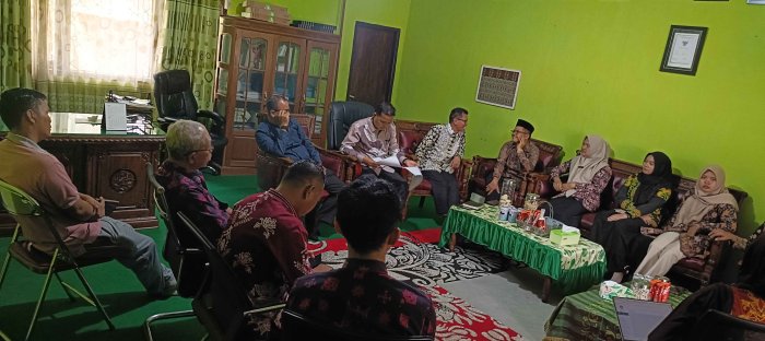 Matangkan Persiapan Ujian TKA, Panitia MTsN 2 Bungo Gelar Rapat Koordinasi Intensif