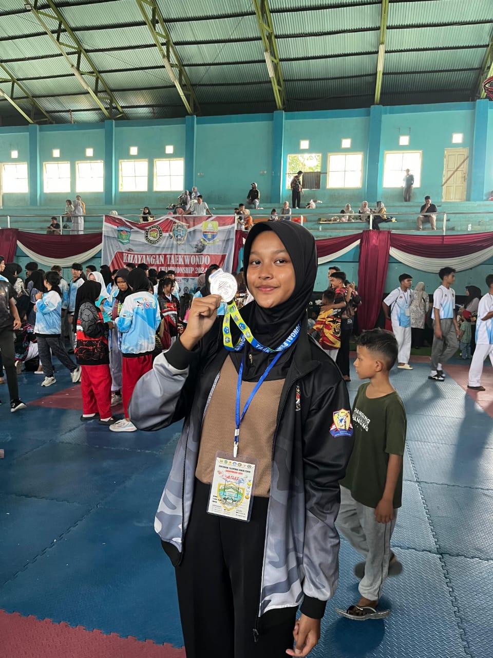 LAGI DAN LAGI MTsN 2 BUNGO RAIH MEDALI ERAK DI EVEN TAEKWONDO SUNGAI PENUH CHAMPIONSHIP