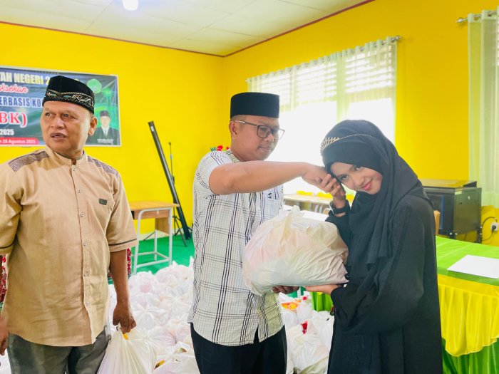 Penyaluran Zakat ASN MTsN 2 Bungo Berjalan Lancar