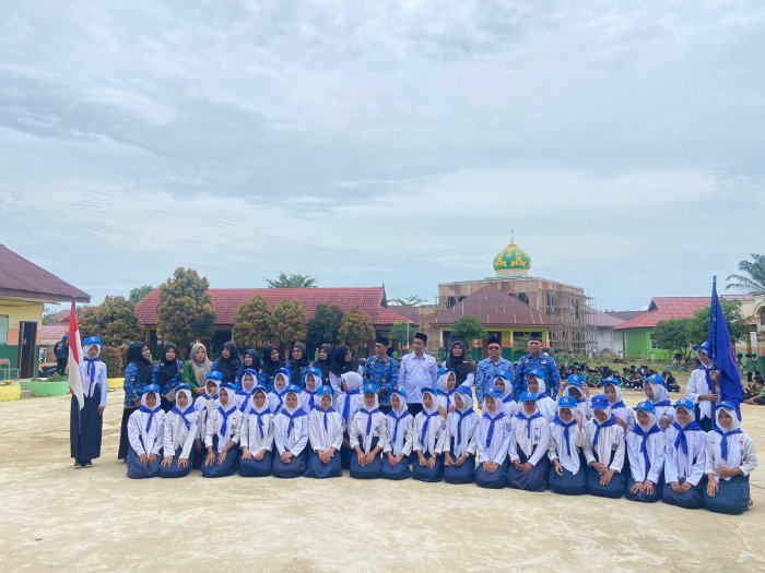 PMR MTsN 2 Bungo Ikuti Latihan Gabungan di MTsN 5 Bungo PMR MTsN 2 Bungo Ikuti Latihan Gabungan di MTsN 5 Bungo