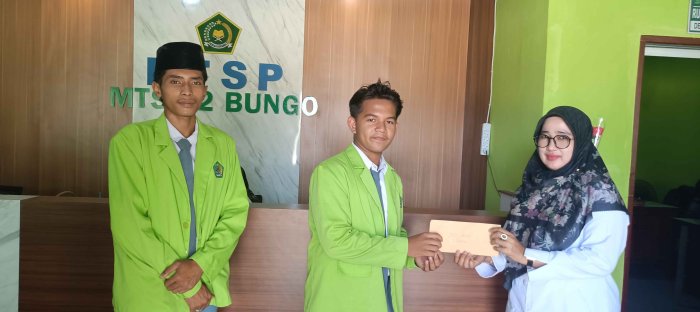 Kolaborasi Madrasah MAN 2 Bungo Serahkan Undangan Porseka ke MTsN 2 Bungo