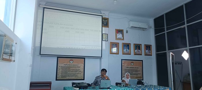 MTsN 2 Bungo Hadiri Sosialisasi Akreditasi Perpustakaan dari Dinas Perpustakaan dan Arsip Daerah