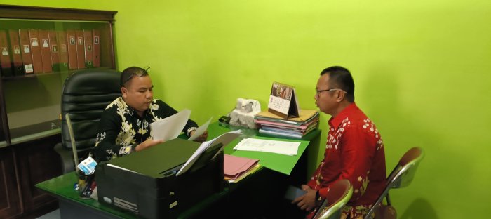 Guru BK MTsN 2 Bungo Konsultasi Kenaikan Pangkat