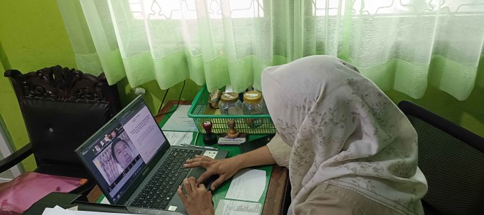 Optimalkan Integritas, Operator MTsN 2 Bungo Ikuti Bimtek Metode CAWI untuk SPI Pendidikan 2026
