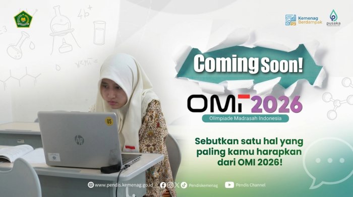 Sambut Gelaran OMI 2026, Kemenag Mulai Sosialisasi dan Ajak Siswa Madrasah Bersiap
