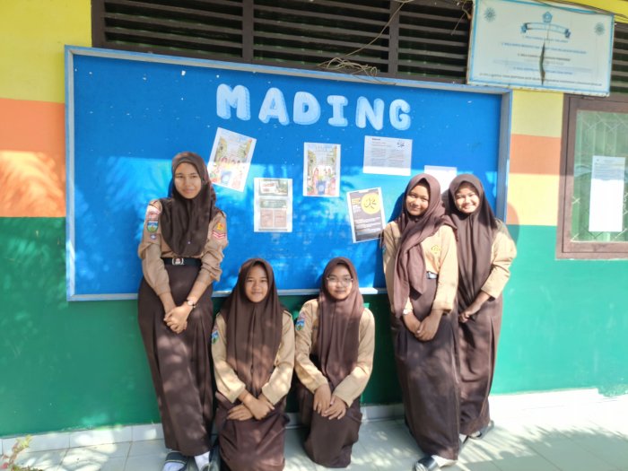 Calon Pengurus OSIM MTsN 2 Bungo Siapkan Peringatan Maulid Nabi