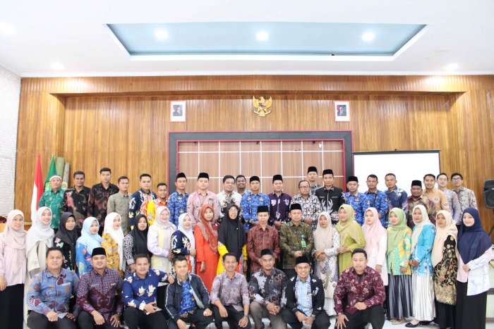 MTsN 2 Bungo Ikuti Pembinaan Kehumasan Kemenag Kabupaten Bungo