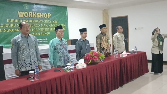 Workshop Kurikulum Berbasis Cinta Digelar di Bungo