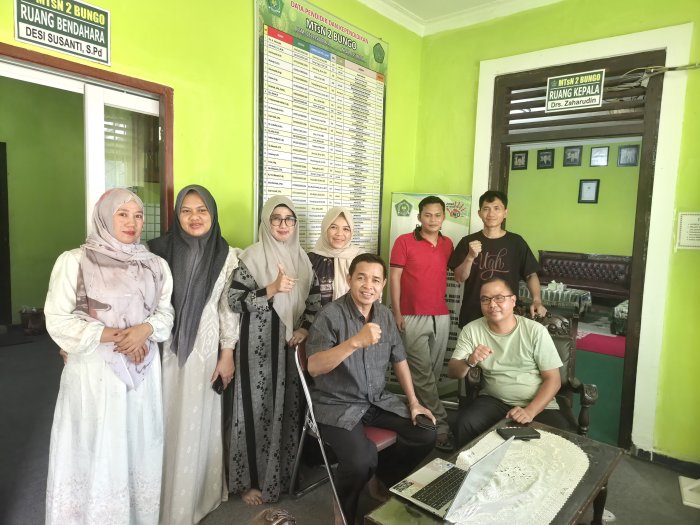 MTsN 2 Bungo Resmi Rampungkan Rangkaian Proses Akreditasi