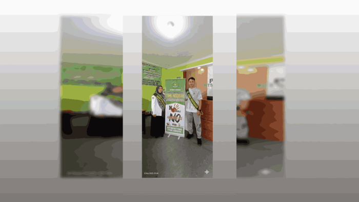 Monitoring Agen Perubahan di MTsN 2 Bungo Berjalan Lancar