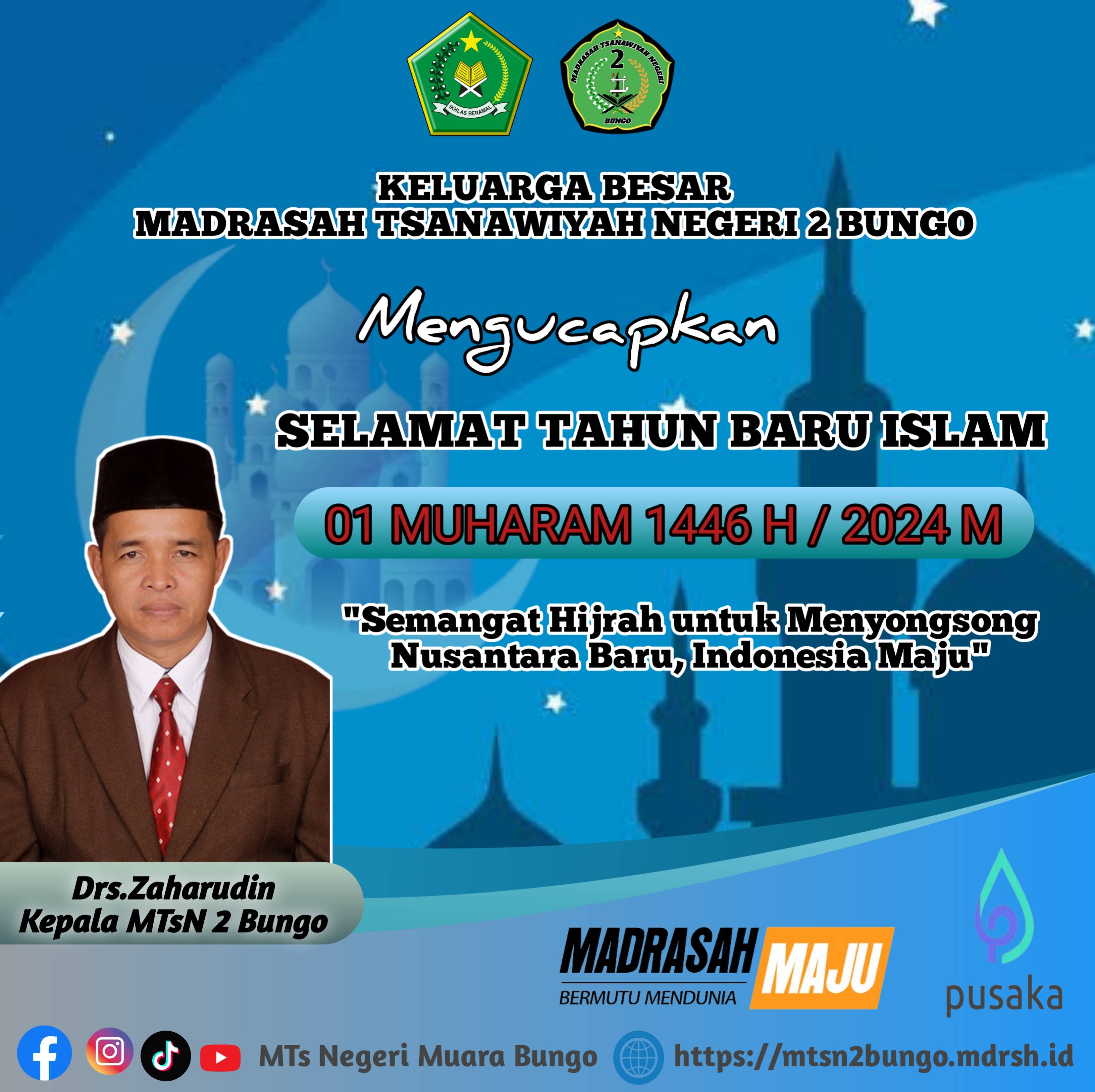 SELAMAT TAHUN BARU ISLAM 1446 HIJRIAH