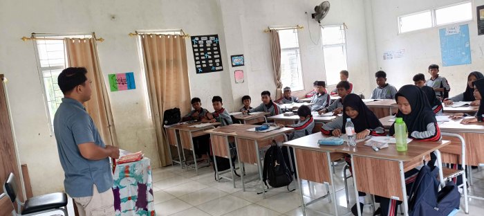 Sosialisasi Pendidikan GO Perkenalkan Program The Winning Team di MTsN 2 Bungo