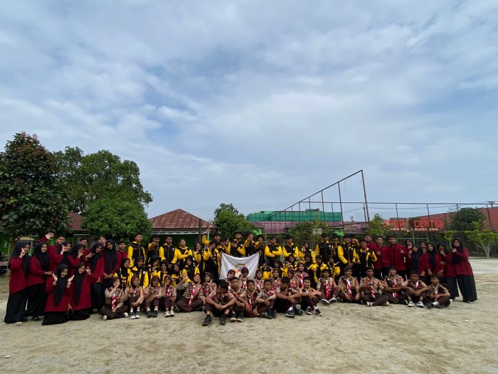 Pramuka MTsN 2 dan MAN 1 Bungo Gelar Kegiatan Gabungan Pramuka MTsN 2 dan MAN 1 Bungo Gelar Kegiatan Gabungan