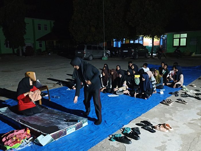 PMR MTsN 2 Bungo Selenggarakan MAPABA dan Perkemahan