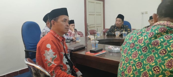 Kepala MTsN 2 Bungo Hadiri Rapat Penyaluran Zakat ASN