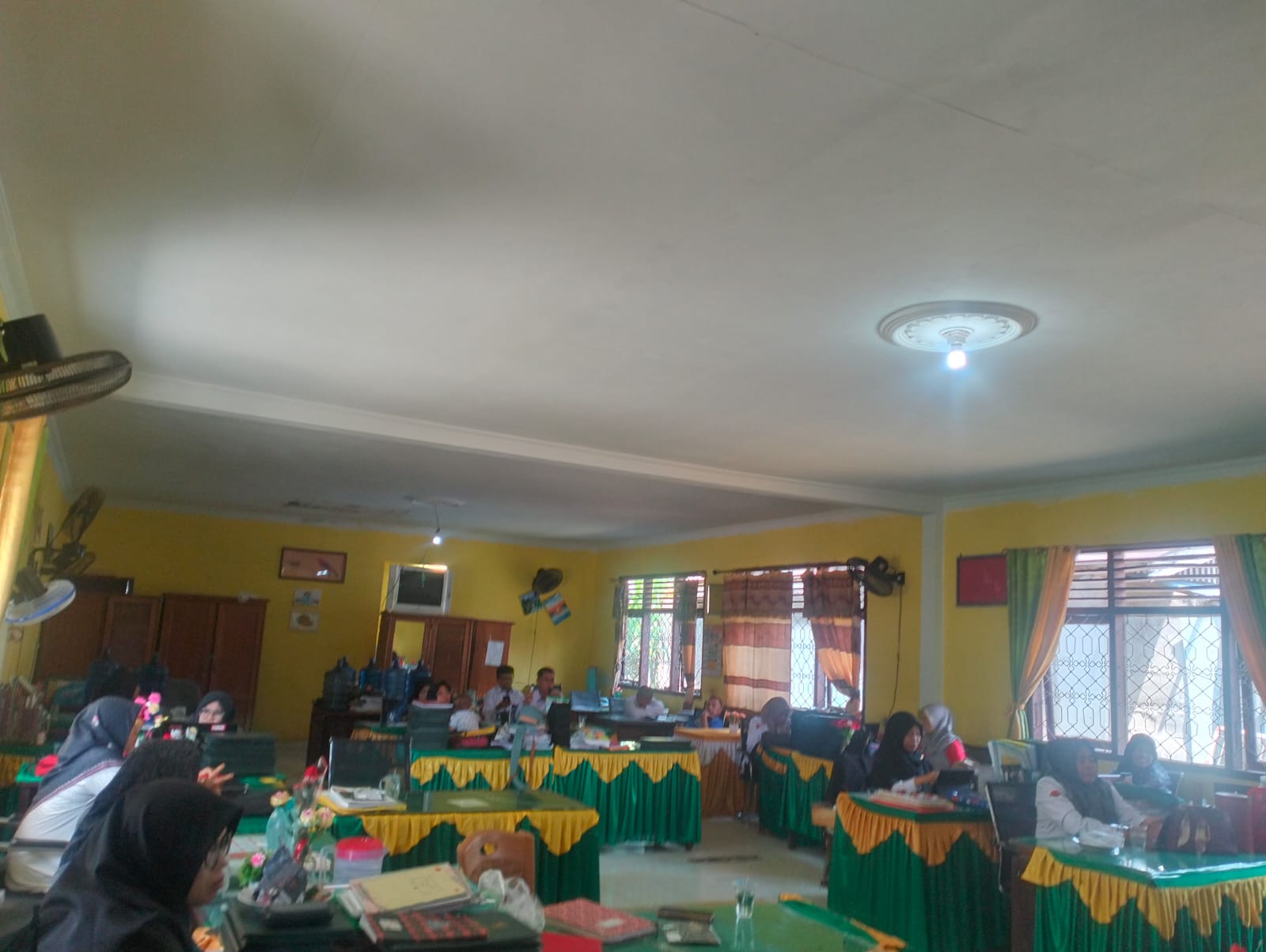 GELAR RAPAT KENAIKAN KELAS SISWA KELAS VII DAN VIII DI MTsN 2 BUNGO 