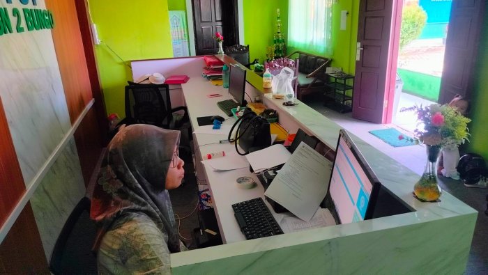 Partisipasi Guru MTsN 2 Bungo dalam Pelaksanaan AKGTK Secara Onlin