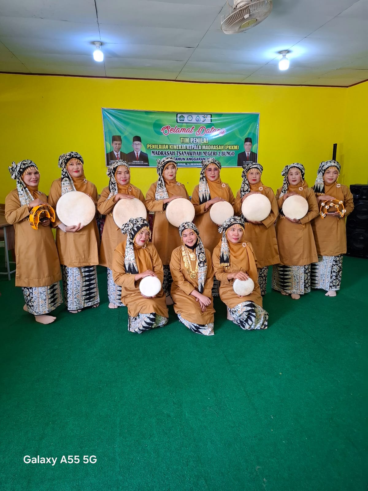 MTsN 2 BUNGO KIRIMKAN TIM RABANA UNTUK MERIAHKAN HARI AMAL BHAKTI DI KEMENTERIAN AGAMA KABUPATEN BUNGO 