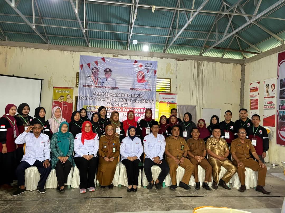 KEPALA MTsN 2 BUNGO UTUSKAN 2 GURU IKUT PELATIHAN PMR 