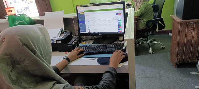 Validasi Data RDM Dimaksimalkan Jelang ASAS Ganjil di MTsN 2 Bungo