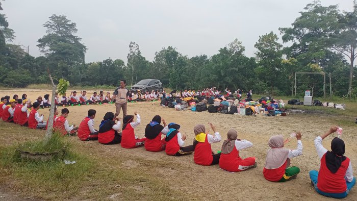 Selesai Jalani Pelatihan PMR, Utusan MTsN 2 Bungo Bersiap Kembali ke Madrasah