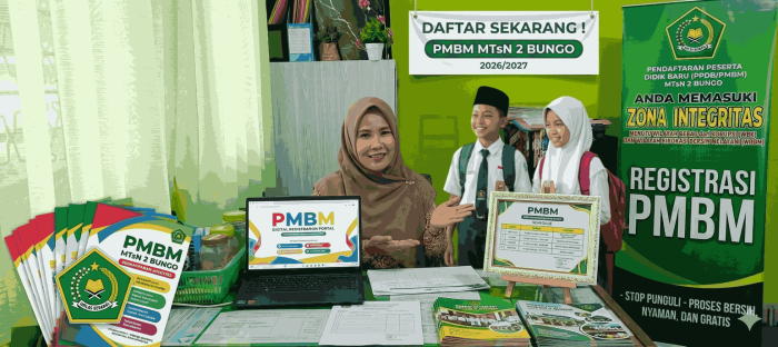 Kuota Terbatas! Segera Daftarkan Putra-Putri Anda ke MTsN 2 Bungo Sebelum Pendaftaran PMPB Ditutup