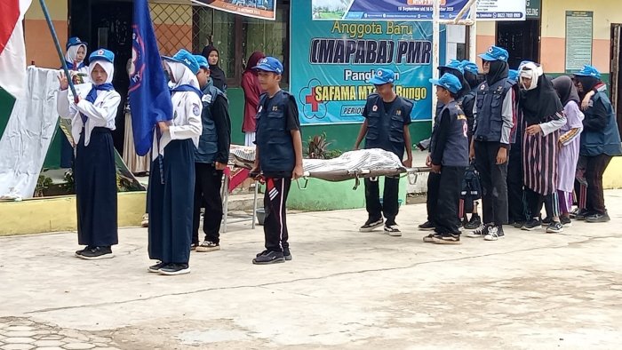 Simulasi Gempa Bumi di MTsN 2 Bungo Tingkatkan Kesiapsiagaan