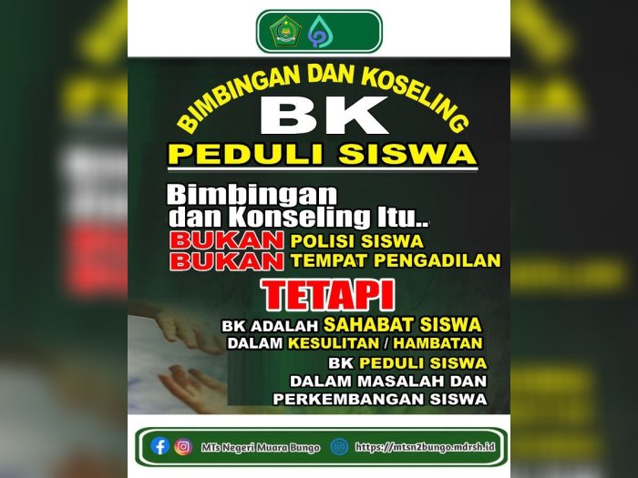 Guru BK MTsN 2 Bungo Tegaskan Peran BK sebagai Sahabat Siswa Guru BK MTsN 2 Bungo Tegaskan Peran BK sebagai Sahabat Siswa