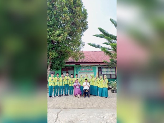 Gema Takbir Berkumandang, OSIM MTsN 2 Bungo Ucapkan Selamat Idul Fitri 1447 H