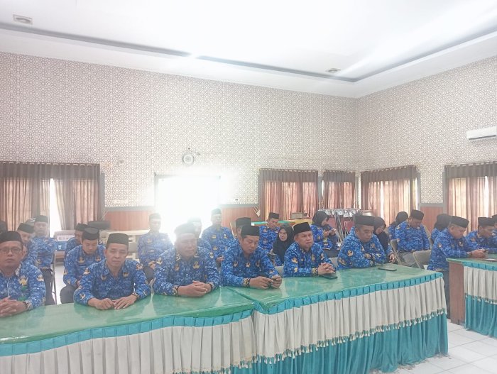 Kepala MTsN 2 Bungo Hadiri Pengukuhan Pengurus KORPRI Kemenag Bungo