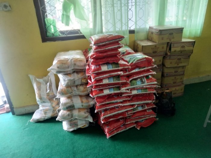 MTsN 2 Bungo Siapkan Sembako untuk Warga madrasah Kurang Mampu